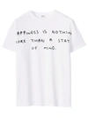 LOEWE HAPPINESS IS NOTHING MORE THAN A STATE OF MIND T-SHIRT WHITE