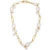 Kenneth Jay Lane Simulated-pearl Cluster Necklace In Pearl