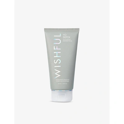 Huda Beauty Wishful Yo Detox Face & Body Enzyme Scrub