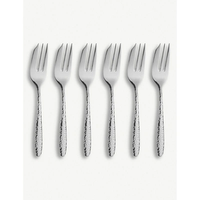 Arthur Price Mirage Stainless Steel Pastry Fork 6-piece Set