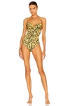 VERSACE BAROCCO ALL OVER ONE PIECE SWIMSUIT,VSAC-WX74