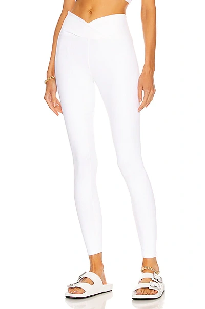 Year Of Ours Veronica Ribbed Leggings In White