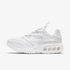 Nike Zoom Air Fire Mesh, Faux Leather And Faux Suede Sneakers In Grey