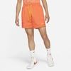 Nike Sportswear Men's Woven Flow Shorts In Orange,university Gold,university Gold