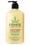 HEMPZ SWEET PINEAPPLE & HONEY MELON HERBAL BODY MOISTURIZER