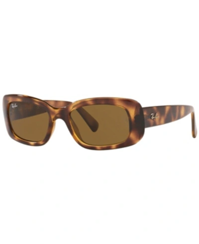 Ray Ban Women's Sunglasses, Rb4122 50 In Brown