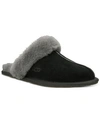 Ugg Womens Scuffette Ii Slippers In Black/ Grey