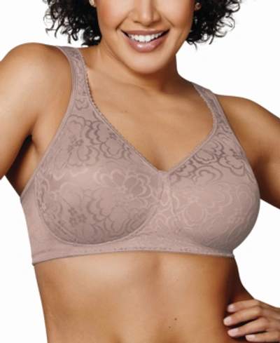 Playtex 18 Hour Ultimate Lift And Support Wireless Bra 4745 In Toffee