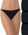 VANITY FAIR 3 PACK ILLUMINATION STRING BIKINI PANTY