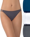 Vanity Fair 3 Pack Illumination String Bikini Panty In Nws Multi