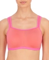 Natori High-impact Yogi Contour Convertible Full Coverage Sports Bra 731050 In Sunrise/rosebloom