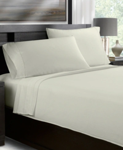 Ella Jayne 1200 Thread Count 100% Cotton Sateen 4-pc. Sheet Set, California King In Ivory