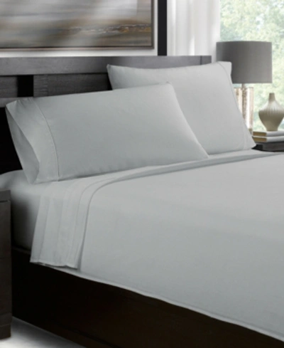 Ella Jayne 1200 Thread Count Cotton Sateen Deep Pocket 4 Piece Sheet Set, King In Platinum