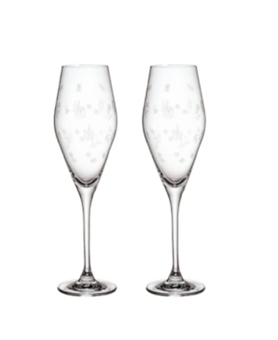 Villeroy & Boch Toy's Delight Champagne Flute, Set Of 2 In Clear
