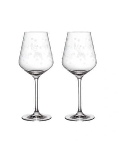 Villeroy & Boch Toy's Delight Red Wine Goblet, Set Of 2 In Clear
