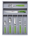 Royal Craft Wood Kitchen Drawer Organizer Utensil Holder And Cutlery Tray In Gray