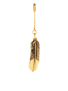 AMBUSH FEATHER CHARM WITH SAFETY PIN