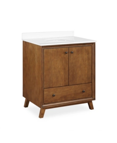 Dorel Living Delia's Bathroom Vanity In Brown