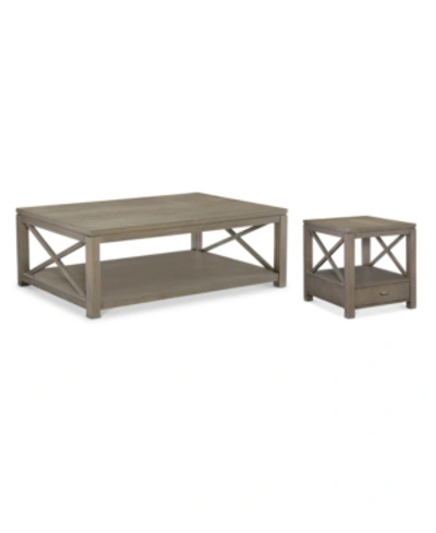 Rachael Ray Highline Occasional Table Furniture, 2-pc. Set (coffee Table & End Table)