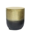 Simpli Home Nova Metal Side Table In Gold-tone Ombre