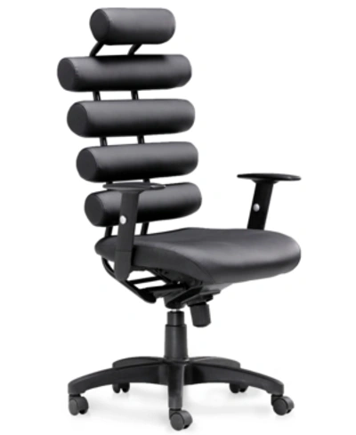 Zuo Modern Unico Office Chair In Black