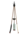 Rosemary Lane Coastal Coat Rack In Brown