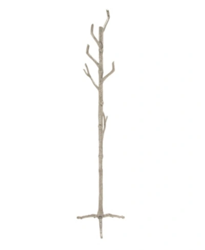 Rosemary Lane Eclectic Coat Rack In Silver-tone