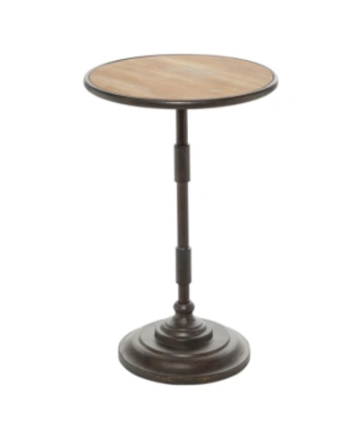 Rosemary Lane Industrial Accent Table In Gray