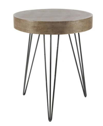 Rosemary Lane Modern Accent Table In Brown