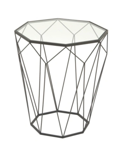 Rosemary Lane Contemporary Accent Table In Black