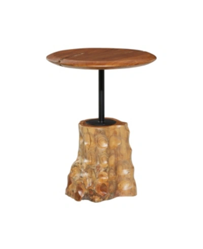 Rosemary Lane Contemporary Accent Table In Brown