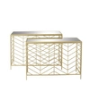 ROSEMARY LANE CONTEMPORARY CONSOLE TABLE, 2 PIECES