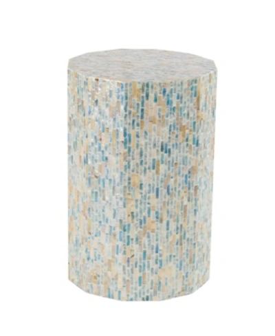Rosemary Lane Contemporary Accent Table In Blue