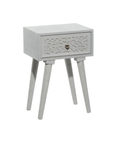 Rosemary Lane Farmhouse Accent Table In Gray