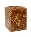 Rosemary Lane Contemporary Stool In Brown