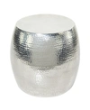 Rosemary Lane Contemporary Accent Table In Silver-tone