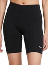 Nike Cz8526 Black Cotton Cycling Short In Black