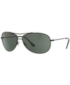 Ray Ban Ray-ban Unisex Rb3293 63mm Polarized Sunglasses In Black
