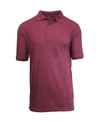 Galaxy By Harvic Men's Short Sleeve Pique Polo Shirt, Pack Of 2 In Medium Red