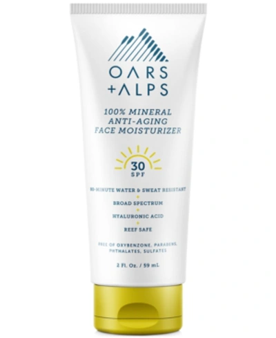 Oars + Alps 100% Mineral Anti-aging Face Moisturizer Spf 30, 2-oz.