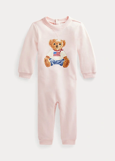 POLO RALPH LAUREN POLO BEAR FLEECE COVERALL,0044568962