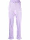 PALM ANGELS PALM ANGELS TROUSERS LILAC