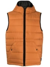 FAY HOODED QUILTED GILET