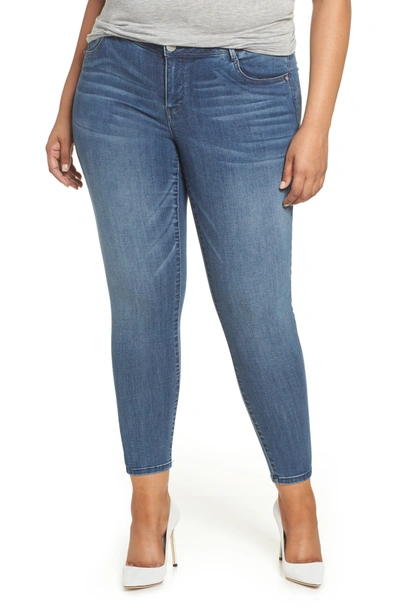 Wit & Wisdom 28/10 Ab-solution Ankle Jeans In Bl-blue