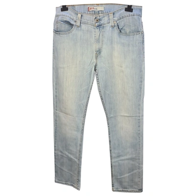 Pre-owned Levi's 511 Jeans In Blue