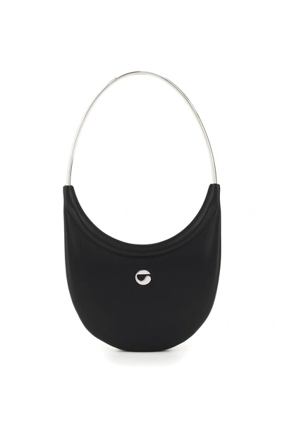 Coperni “ring Swipe”皮革单肩包 In Black