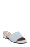 Steve Madden Amir Slide Sandal In Baby Blue