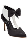 Katy Perry The Adella Tuxedo Pointed Toe Pump In Black