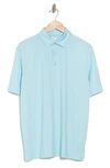 Callaway Golf Fine Line Stripe Polo In Petit Four