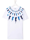 NEIL BARRETT THUNDERBOLT-PRINT T-SHIRT